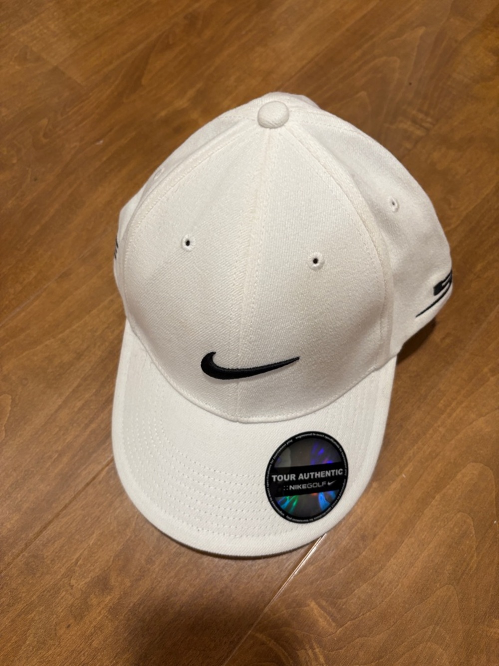 Nike White Swoosh Baseball Cap